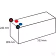 Batteri 12V 140Ah 760A Kramp - Batterier och laddare - 640036076KR - 2
