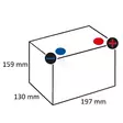 Batteri 12V 24Ah 250A slutet Kramp - Bilbatterier och Fordonsbatterier - U1R9KR - 7