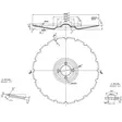 Lautanen Lovitettu Kupera 450x5mm - Lautasäkeen Osat - 466947KR - 2