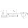Muuntokappale 1.3/8"-6-1.3/8"-21 - Nivelakselien Varaosat - 6710007KR - 3