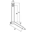 Työntövarren Tappi HD 19x123mm Kahvalla - Vetolaitteen Osat - Z519123HKR - 2