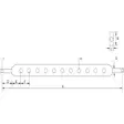 Hålbom, Kat 2 - 780 mm 11 Hål - Reservdelar till Jordbruksmaskiner-Arbetsmaskiner - Z628800KR - 2