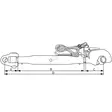 Toppstång Led/fånghake 400, M36 kat.3/3 - Delar för Lyftanordningar - TLC4003632033KR - 2