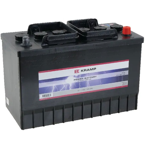 Batteri Kramp 12V 110Ah 680A Startbatteri - Bilbatterier och Fordonsbatterier - 610047068KR - 1