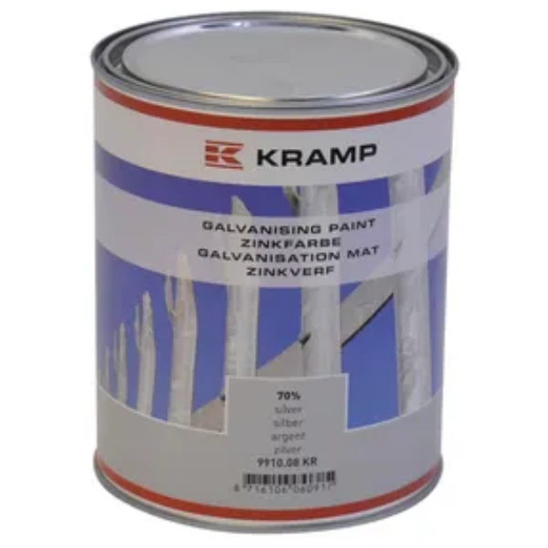 Sinkkimaali 70% Kramp 1 L - Konemaalit ja Runkomaalit - 991008KR - 1