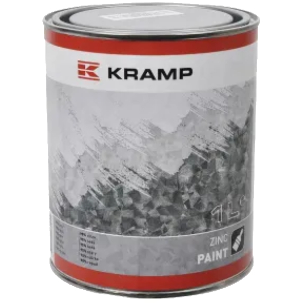 Sinkkimaali 90% Kramp 1 L - Konemaalit ja Runkomaalit - 992008KR - 1