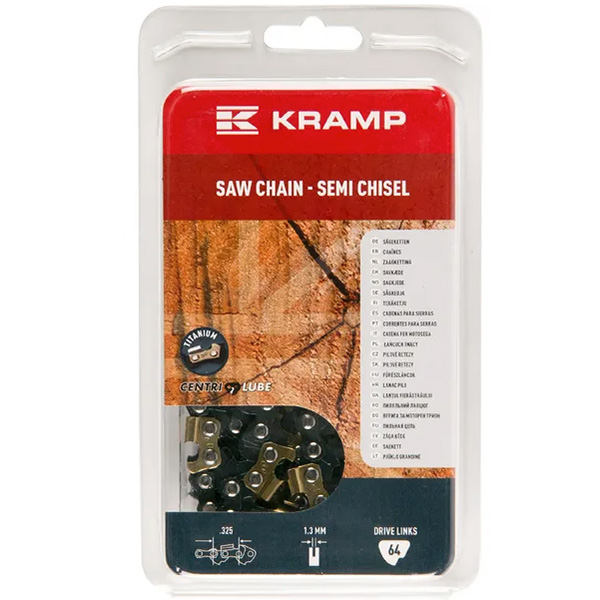 Teräketju 0,325" 1,3 mm 64VL Semi Chisel - Teräketjut, Öljyt ja Laipat - 32513SB64KR - 1