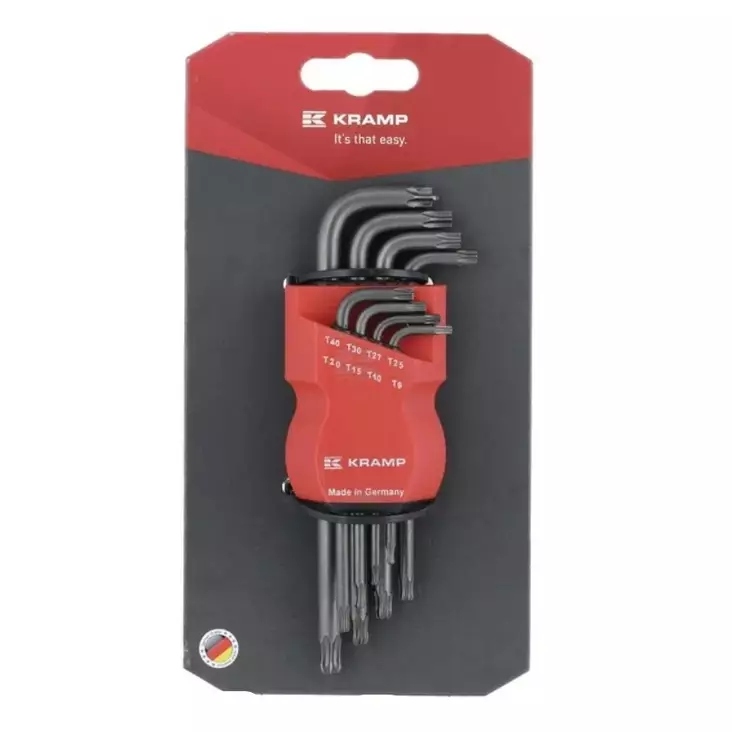 Torx®-avainsarja, 9-40 8 osaa - Hylsyt, Räikät ja Lenkkiavaimet - 1809015010KR - 1