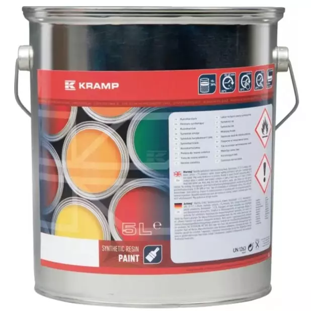 Maskinlack Grå, RAL 7235, 5 liter - Maskinfärger och Karossfärger - 723512KR - 1