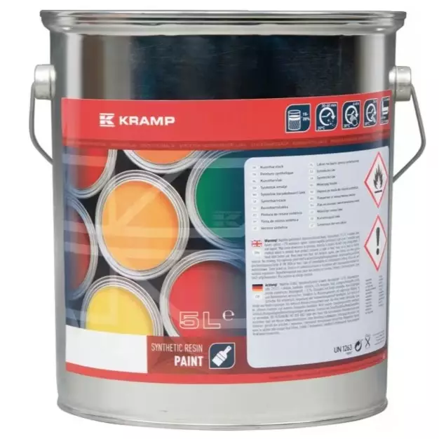 Maskinfärg Röd, RAL 3205, 5 liter - Maskinfärger och Karossfärger - 320512KR - 1