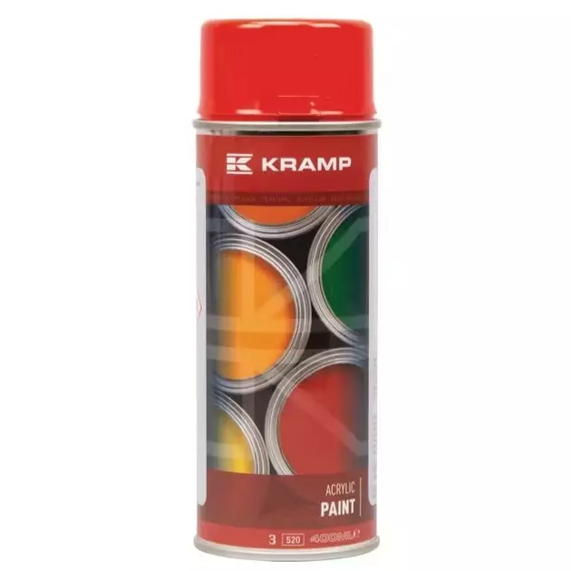 Maskinfärg Röd, RAL 3285, Spray - Maskinfärger och Karossfärger - 328504KR - 1
