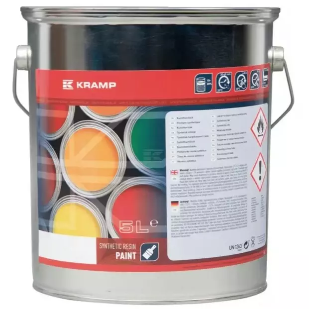 Maskinfärg Blå, RAL 5105, 5 liter - Maskinfärger och Karossfärger - 510512KR - 1