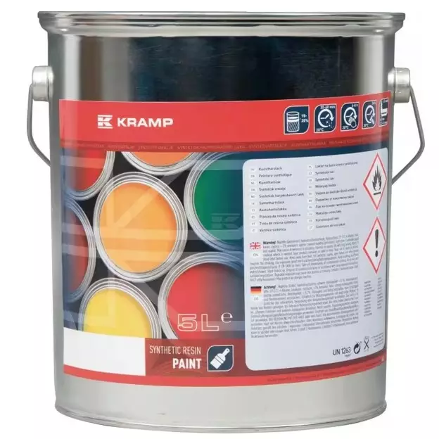 Maskinfärg Blå, RAL 5110, 5 liter - Maskinfärger och Karossfärger - 511012KR - 1