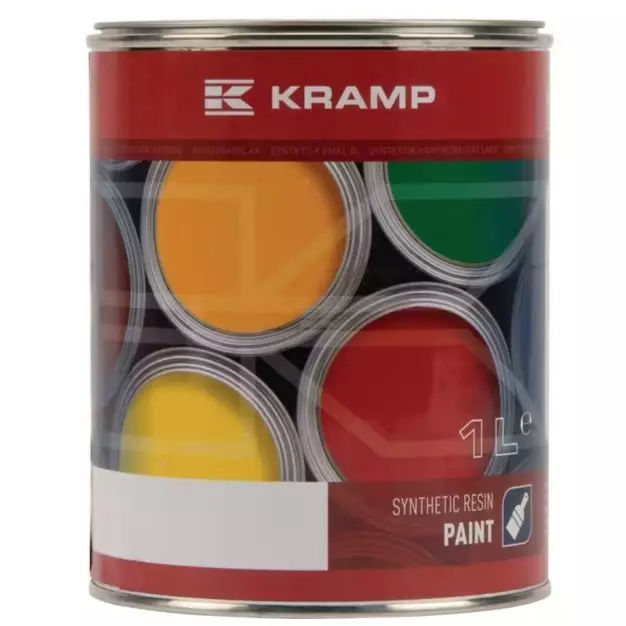 Maskinfärg Grön, RAL 6095, 1Liter - Maskinfärger och Karossfärger - 609508KR - 1