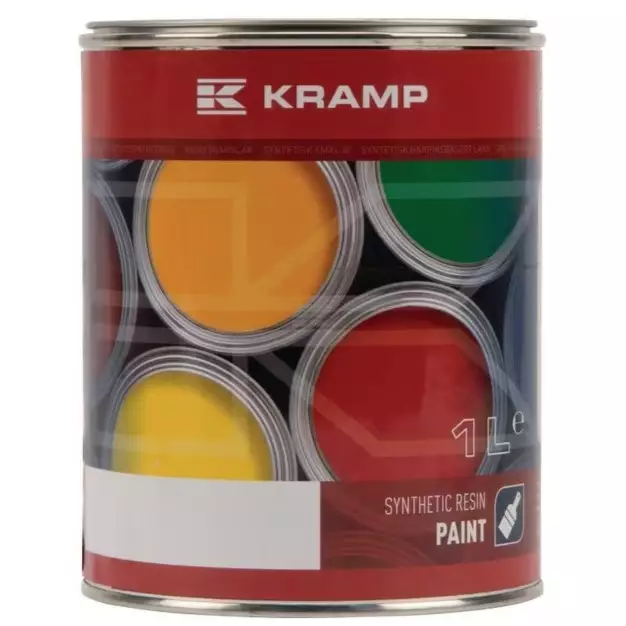 Maskinfärg Grön, RAL 6140, 1Liter - Maskinfärger och Karossfärger - 614008KR - 1