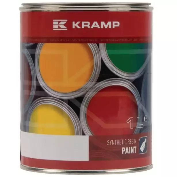 Maskinfärg Grön, RAL 6370, 1Liter - Maskinfärger och Karossfärger - 637008KR - 1