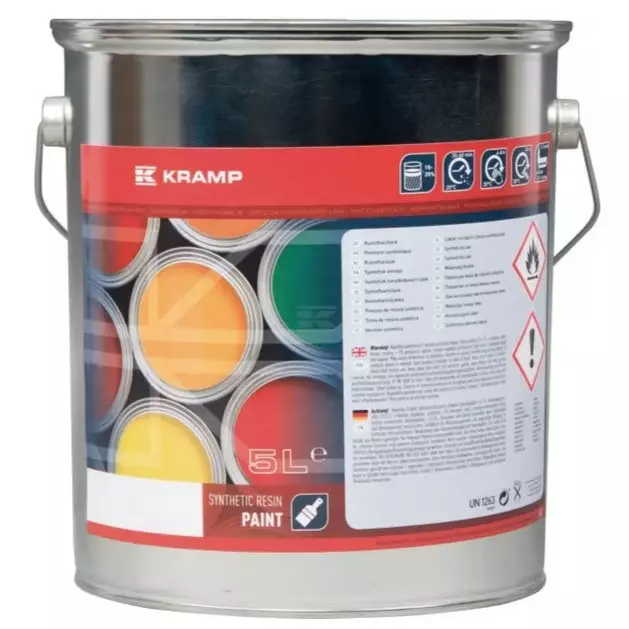 Maskinfärg Grön, RAL 6447, 5 liter - Maskinfärger och Karossfärger - 644712KR - 1