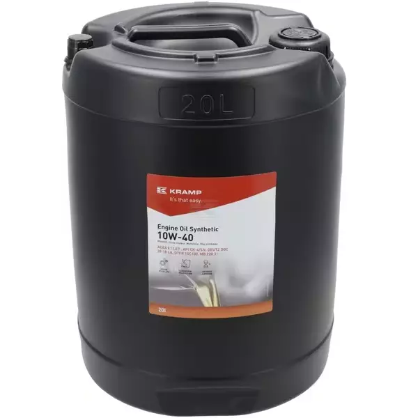 Moottoriöljy synteettinen 10W-40 20 l - Moottoriöljyt - 10421020WEKR - 1