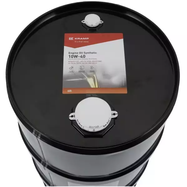 Moottoriöljy synteettinen 10W-40 60 l - Moottoriöljyt - 10431060WEKR - 1