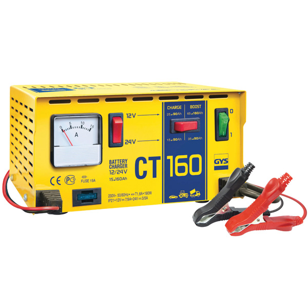 Batteriladdare GYS CT 160 Boost 190W 12/24V - Batterier och laddare - 024106GYS - 1