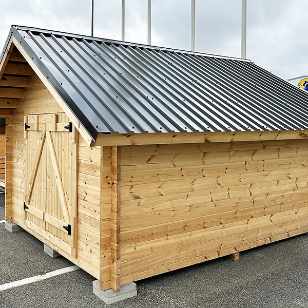 Plåttakspaket Timmerlada S25 R-20 - Takpaket för Timmerlador - JU25S - 1